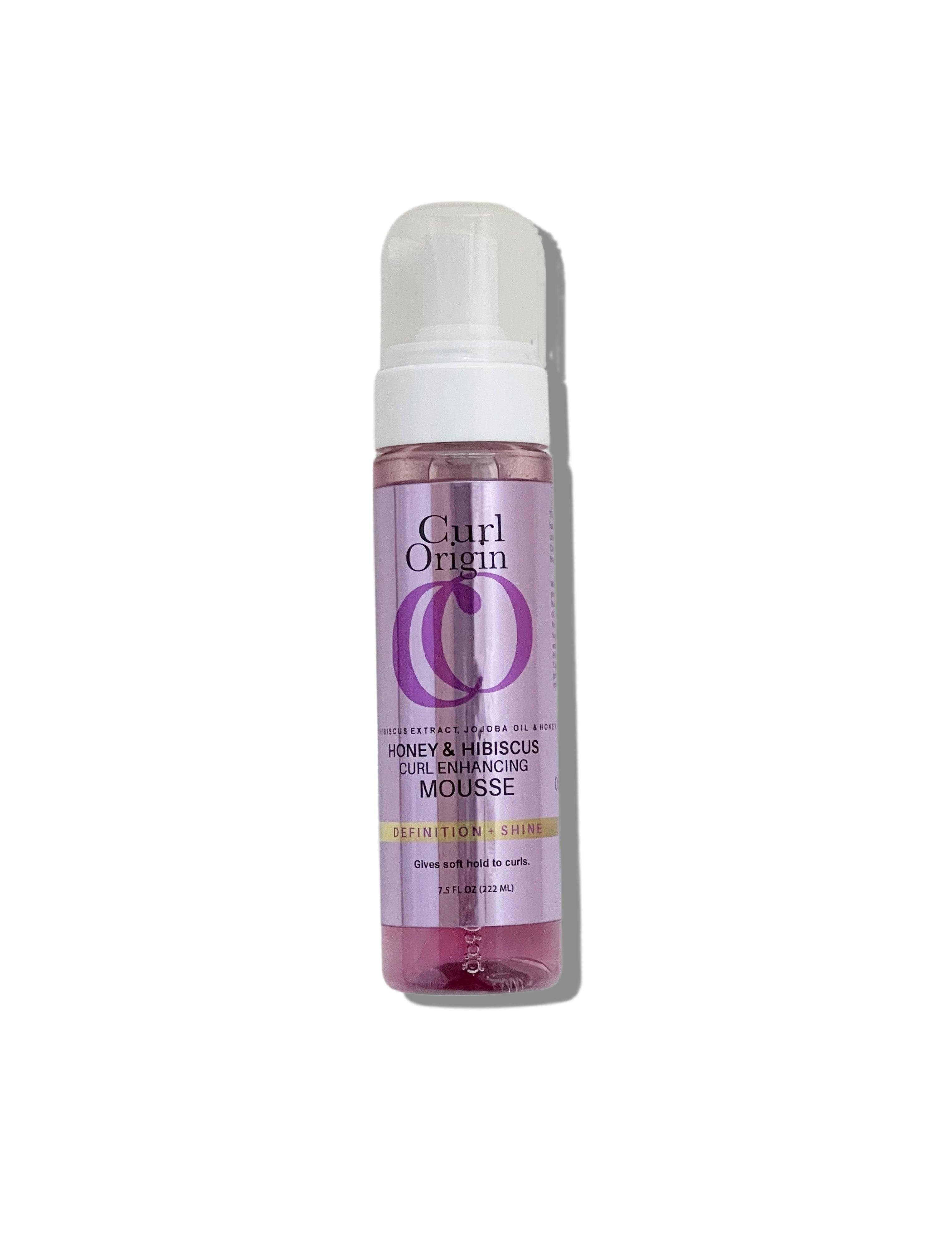 honey & hibiscus curl enhancing mousse