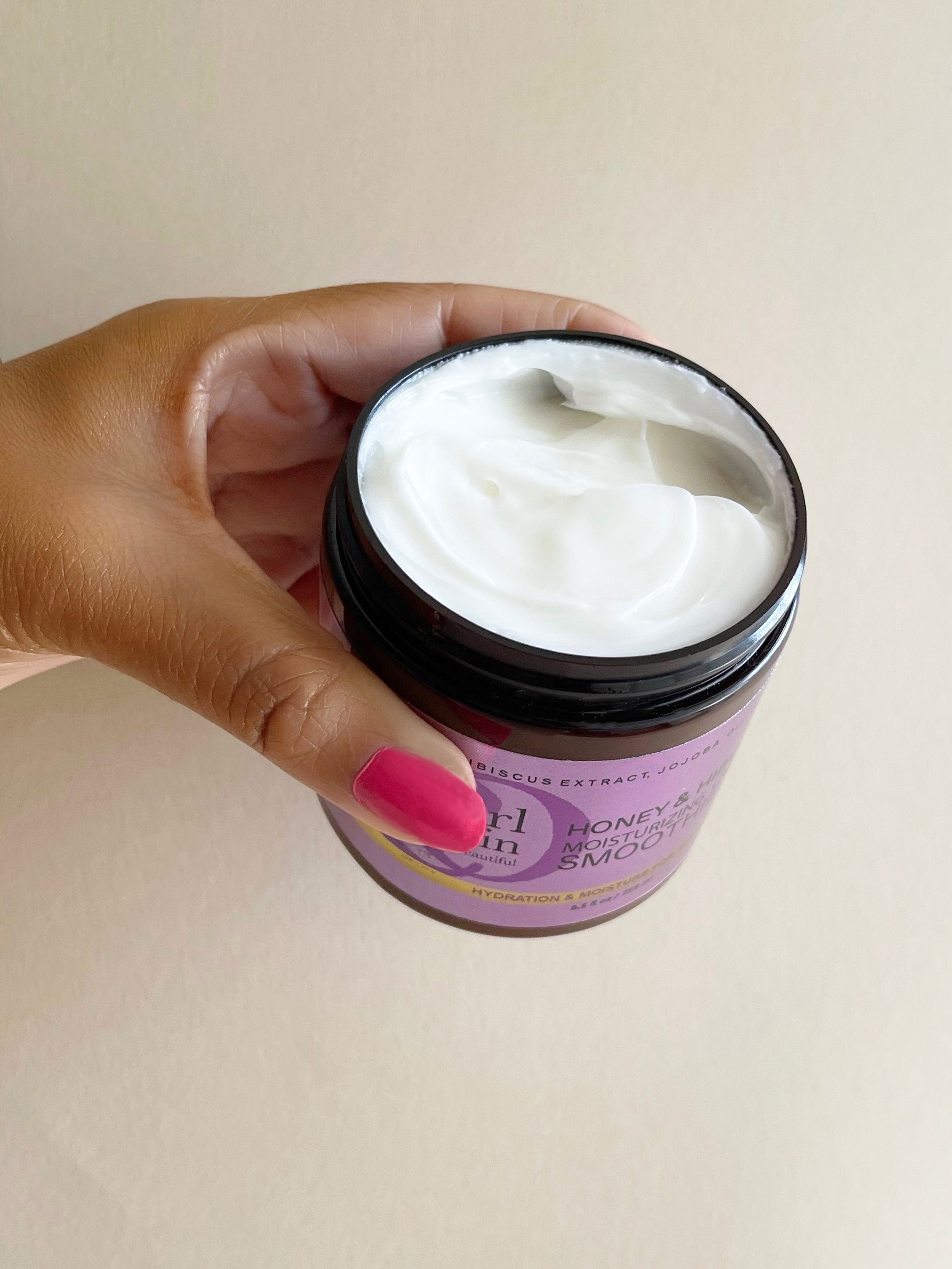 honey & hibiscus moisturizing curl smoothie