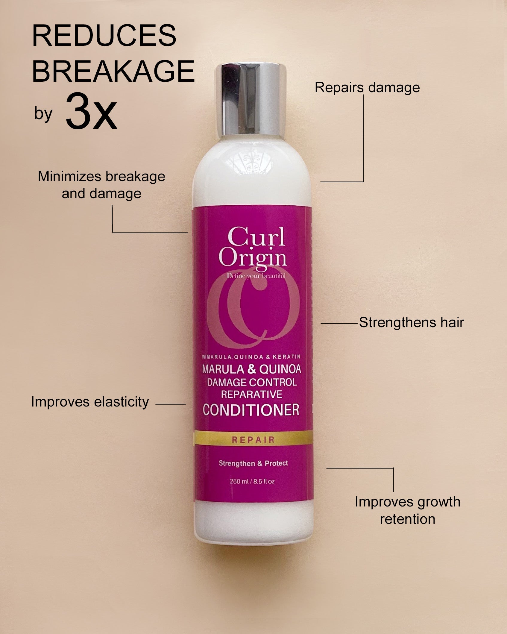 marula & quinoa damage control reparative conditioner