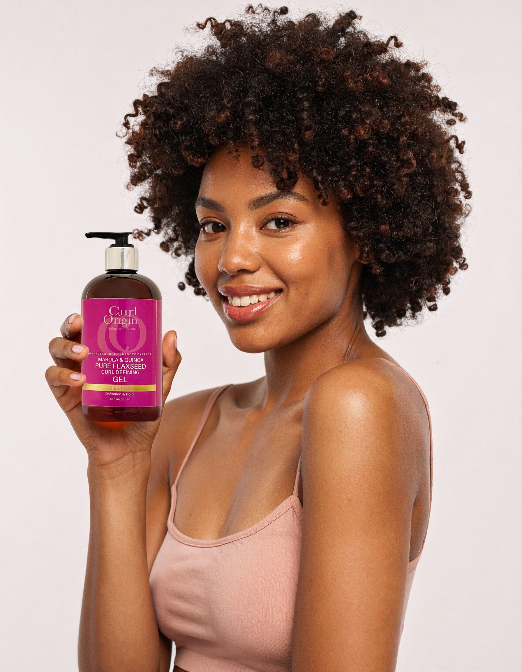 marula & quinoa pure flaxseed curl defining gel