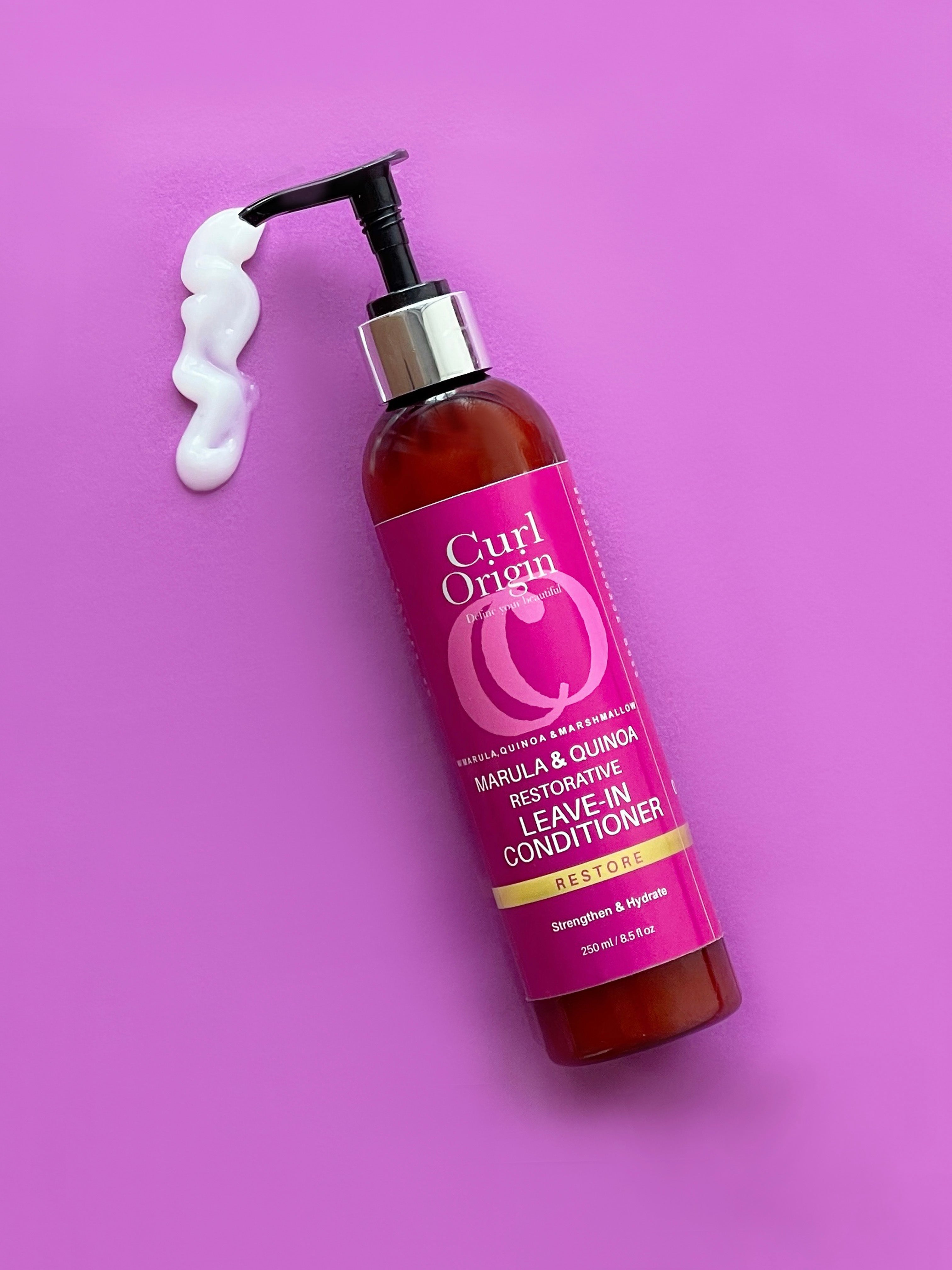 marula & quinoa restorative leave-in conditioner