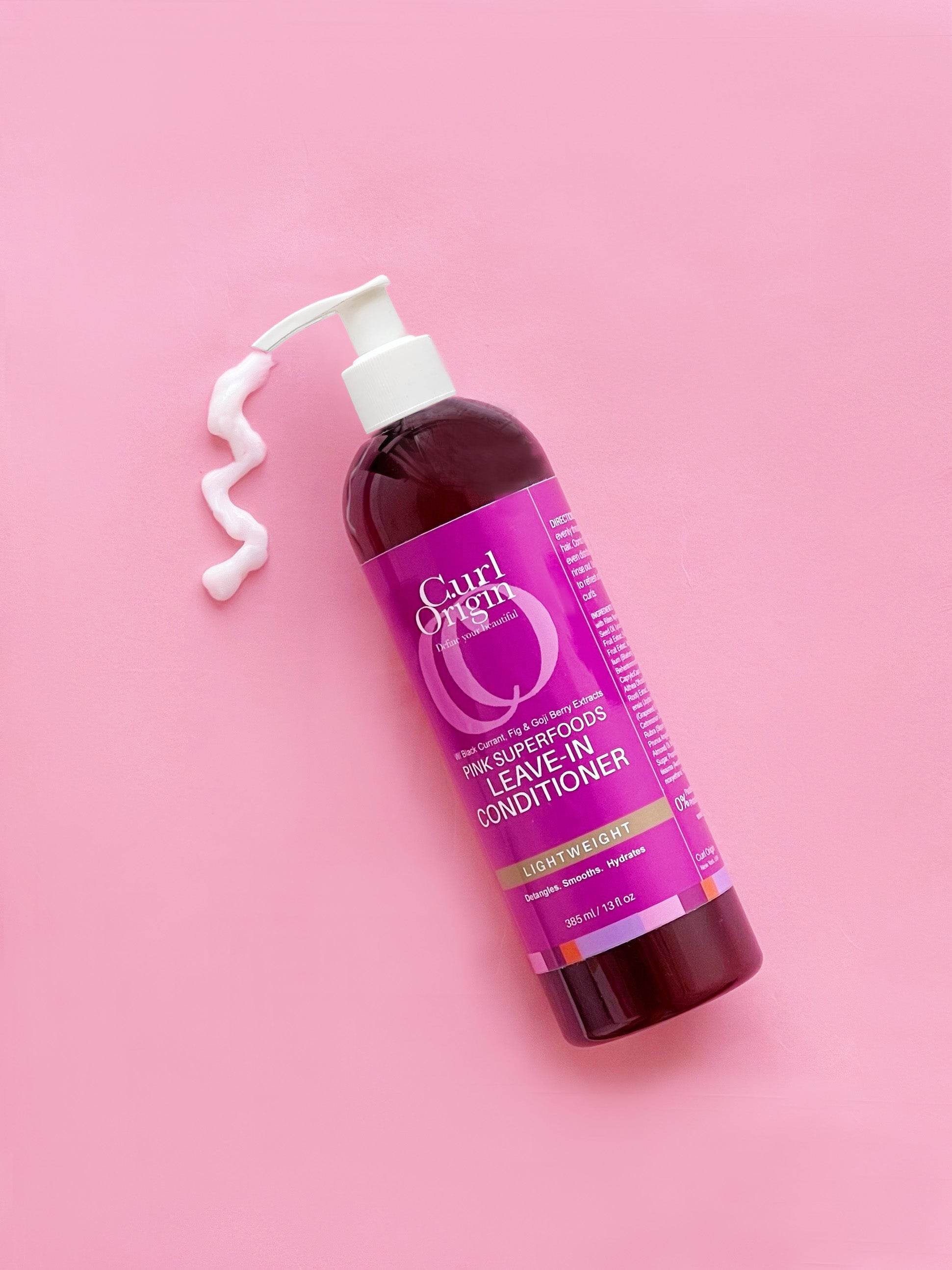pink superfoods leave-in conditioner