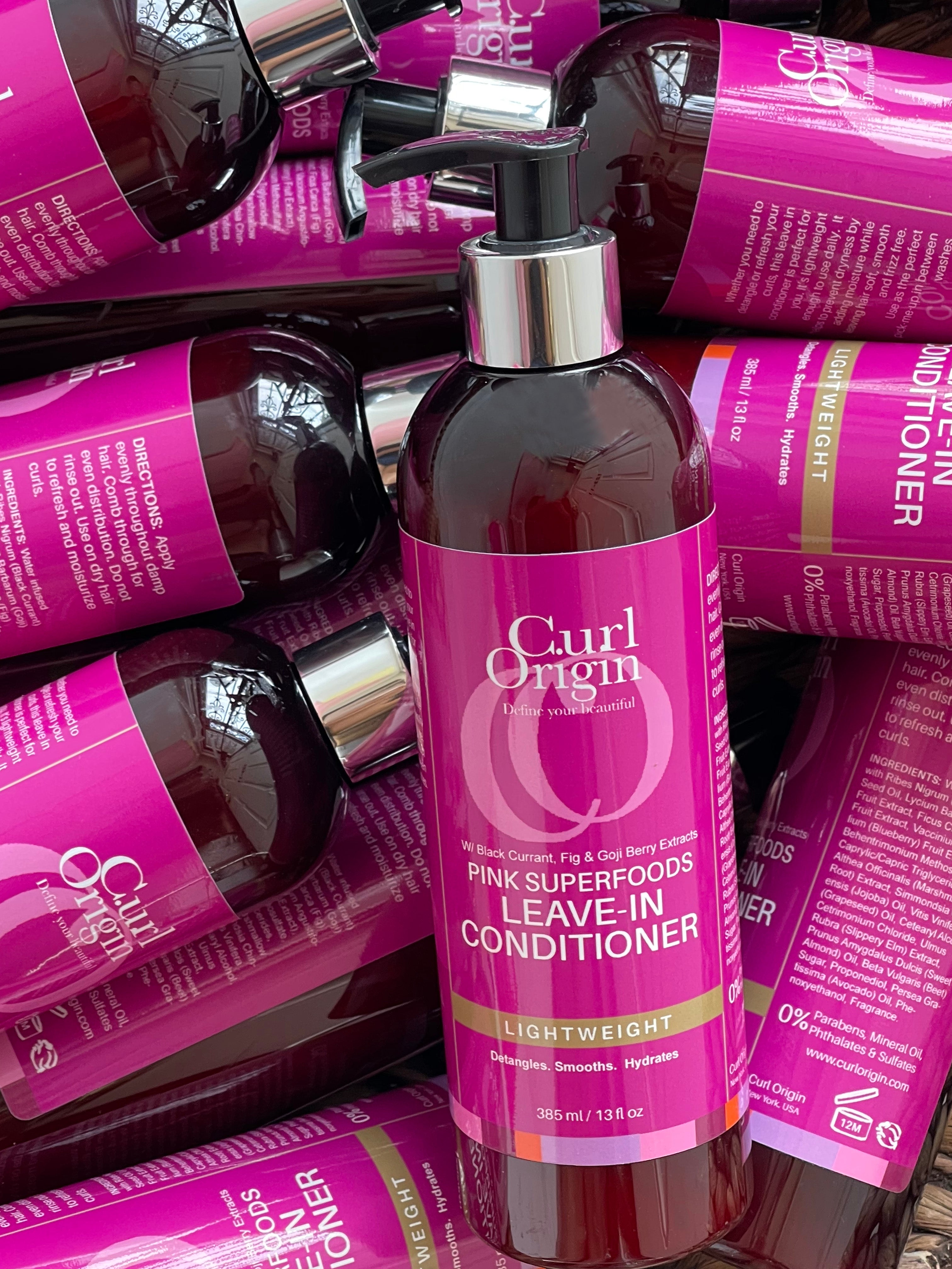 pink superfoods leave-in conditioner