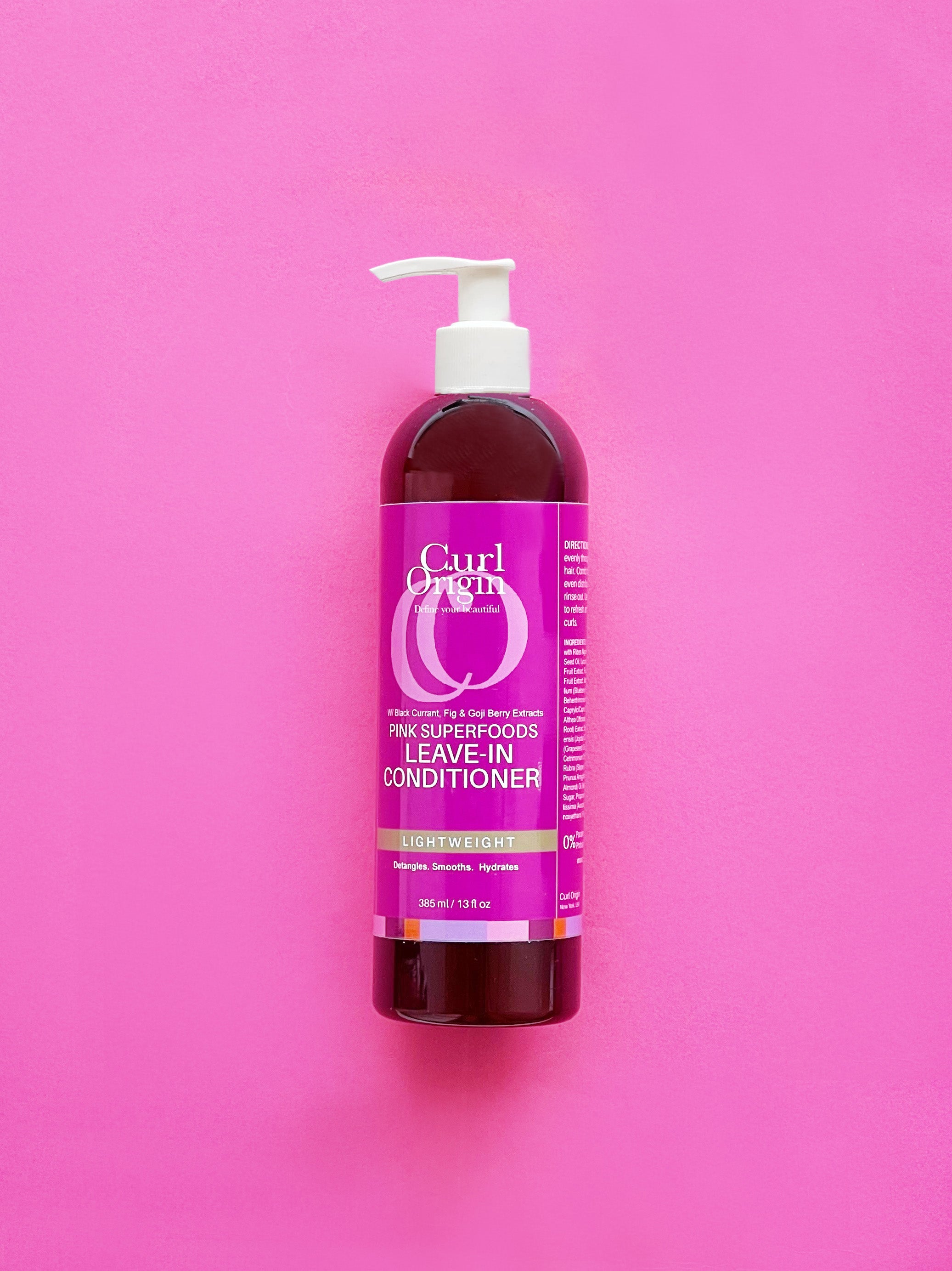pink superfoods leave-in conditioner