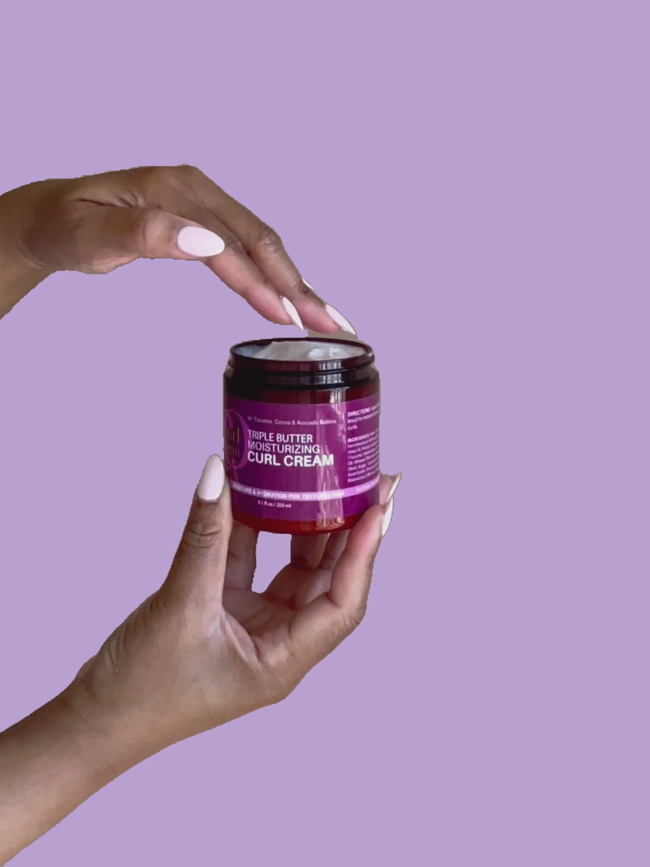 triple butter moisturizing curl cream