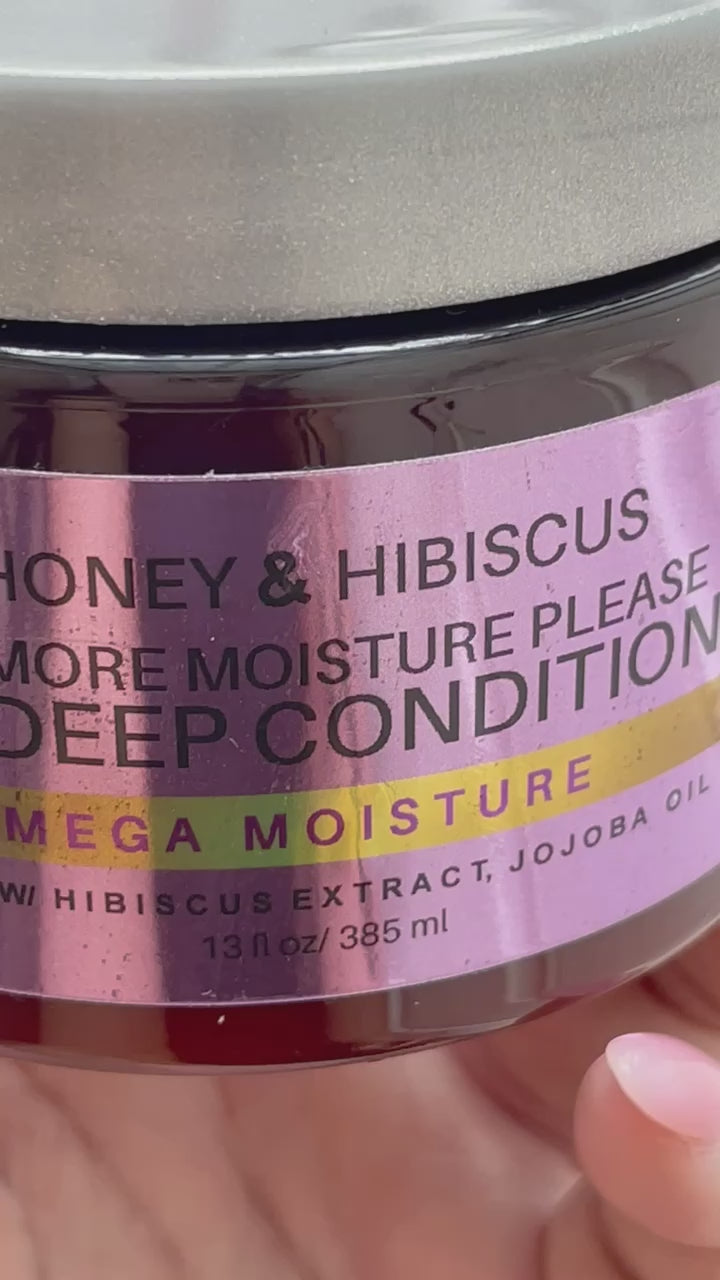 honey & hibiscus more moisture please deep conditioner