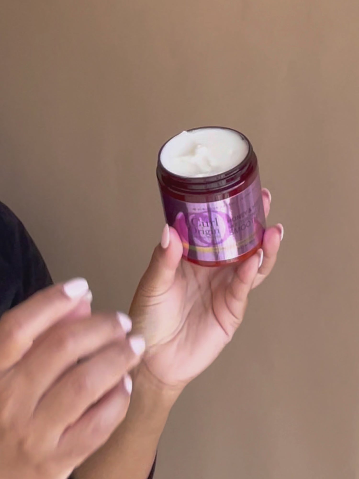 honey & hibiscus moisturizing curl smoothie