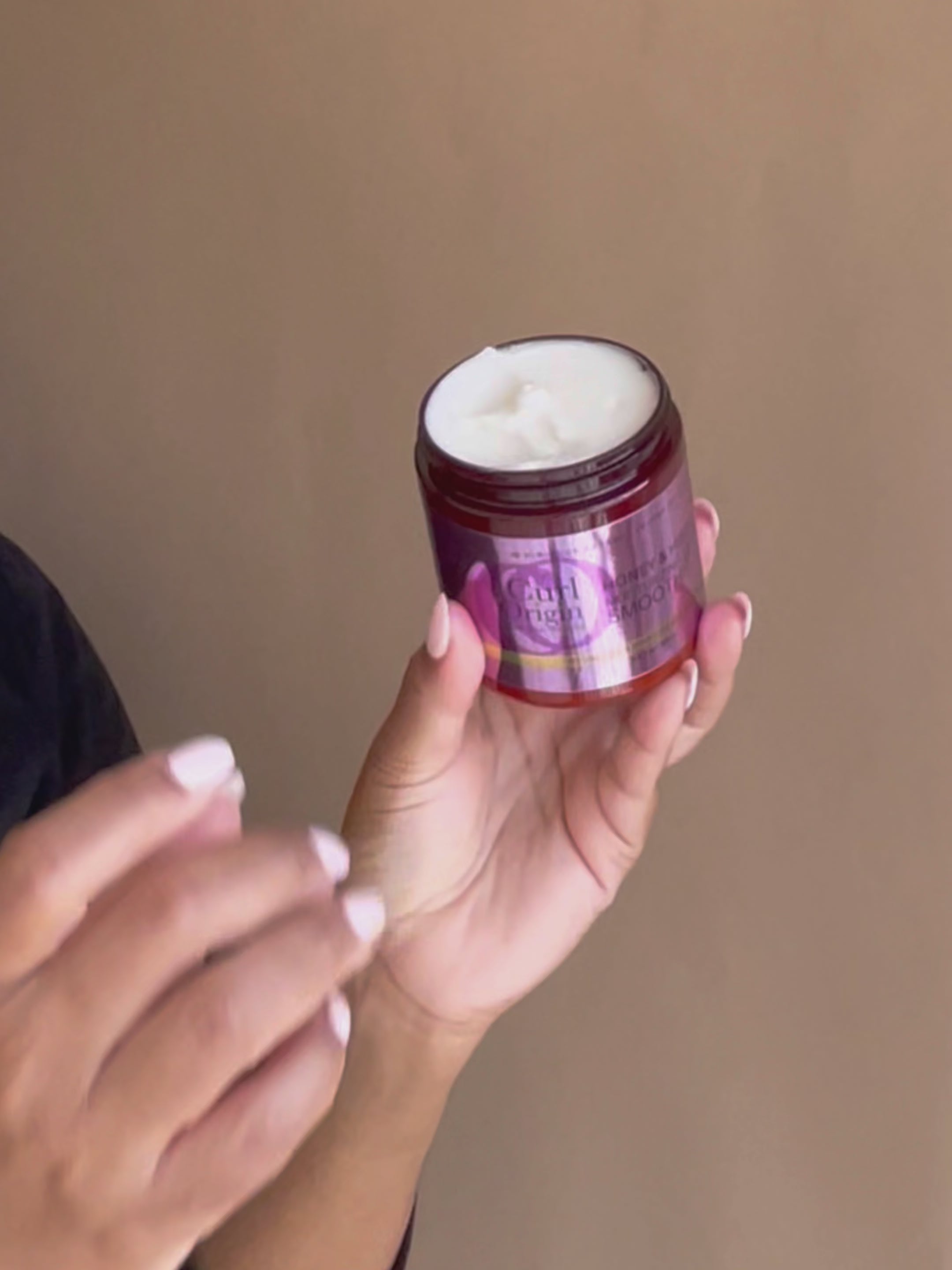 honey & hibiscus moisturizing curl smoothie