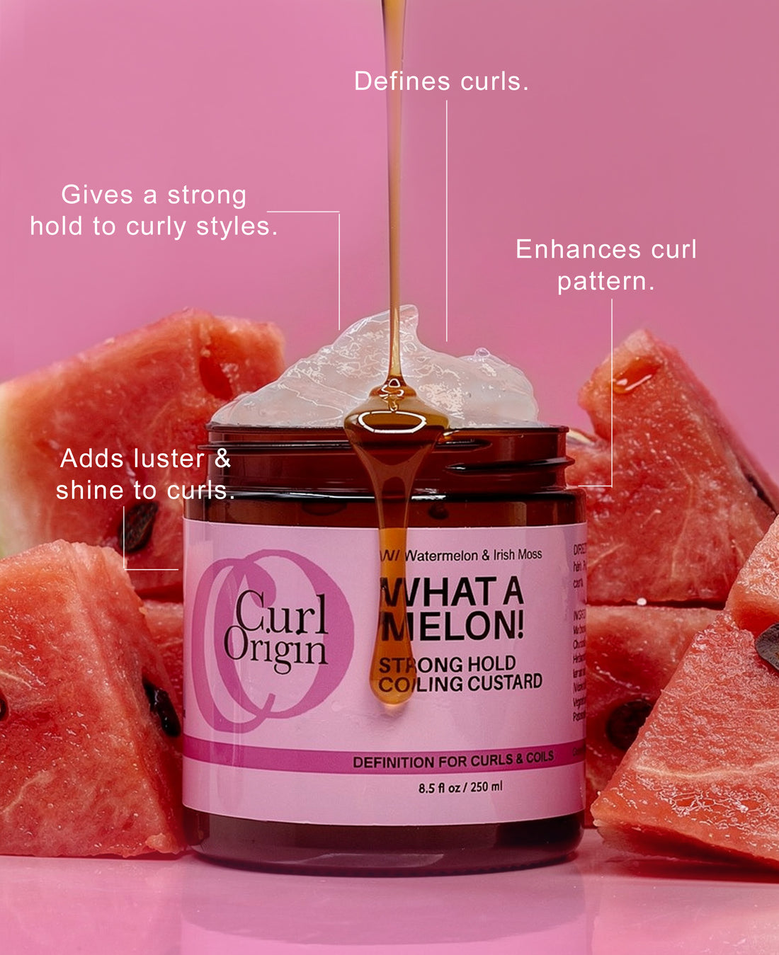 what a melon! strong hold coiling custard