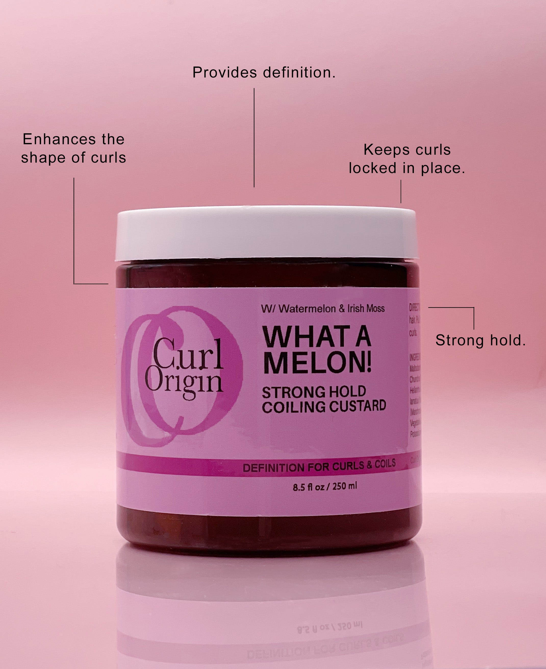 what a melon! strong hold coiling custard