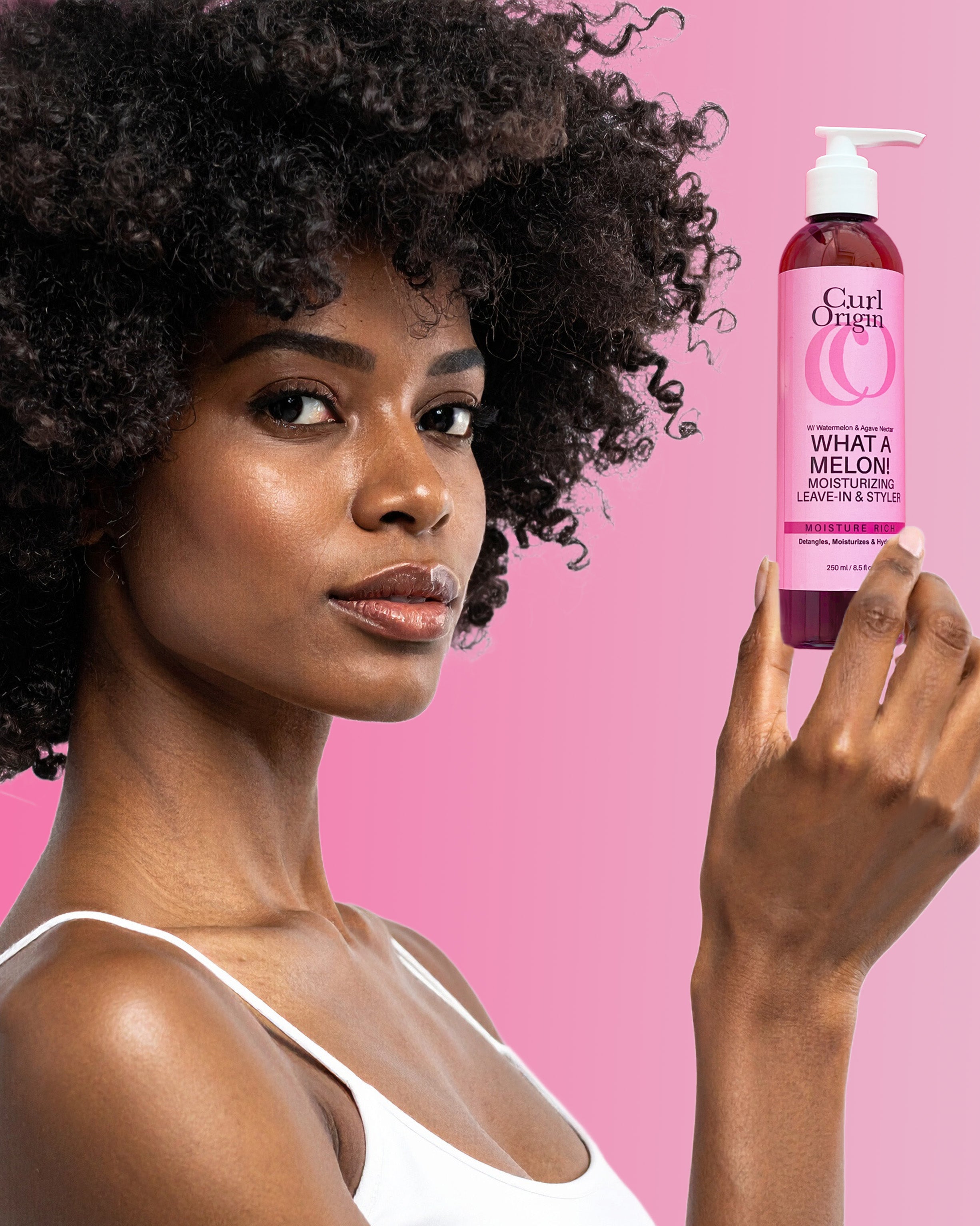 what a melon! moisturizing leave in & styler