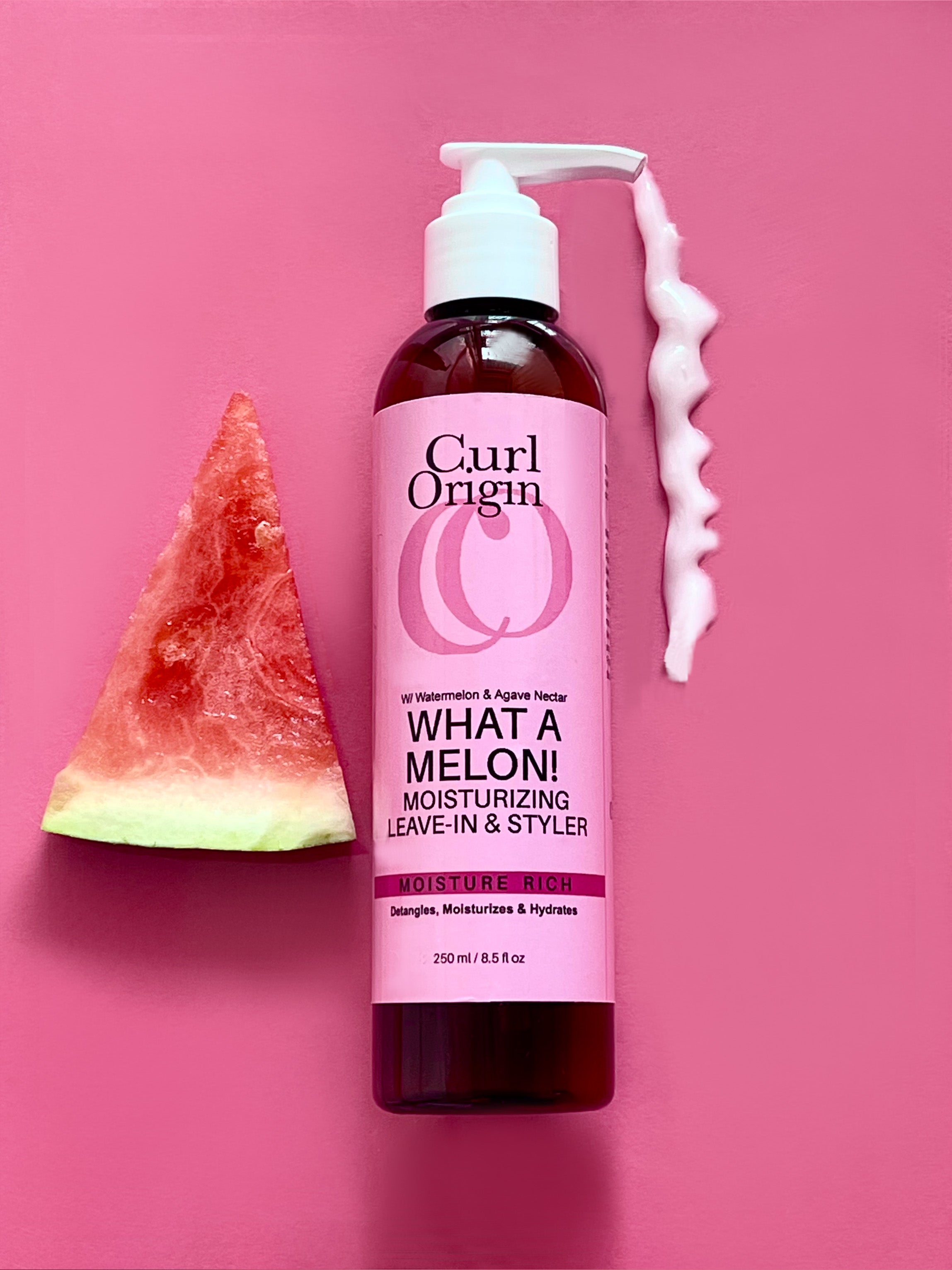 what a melon! moisturizing leave in & styler