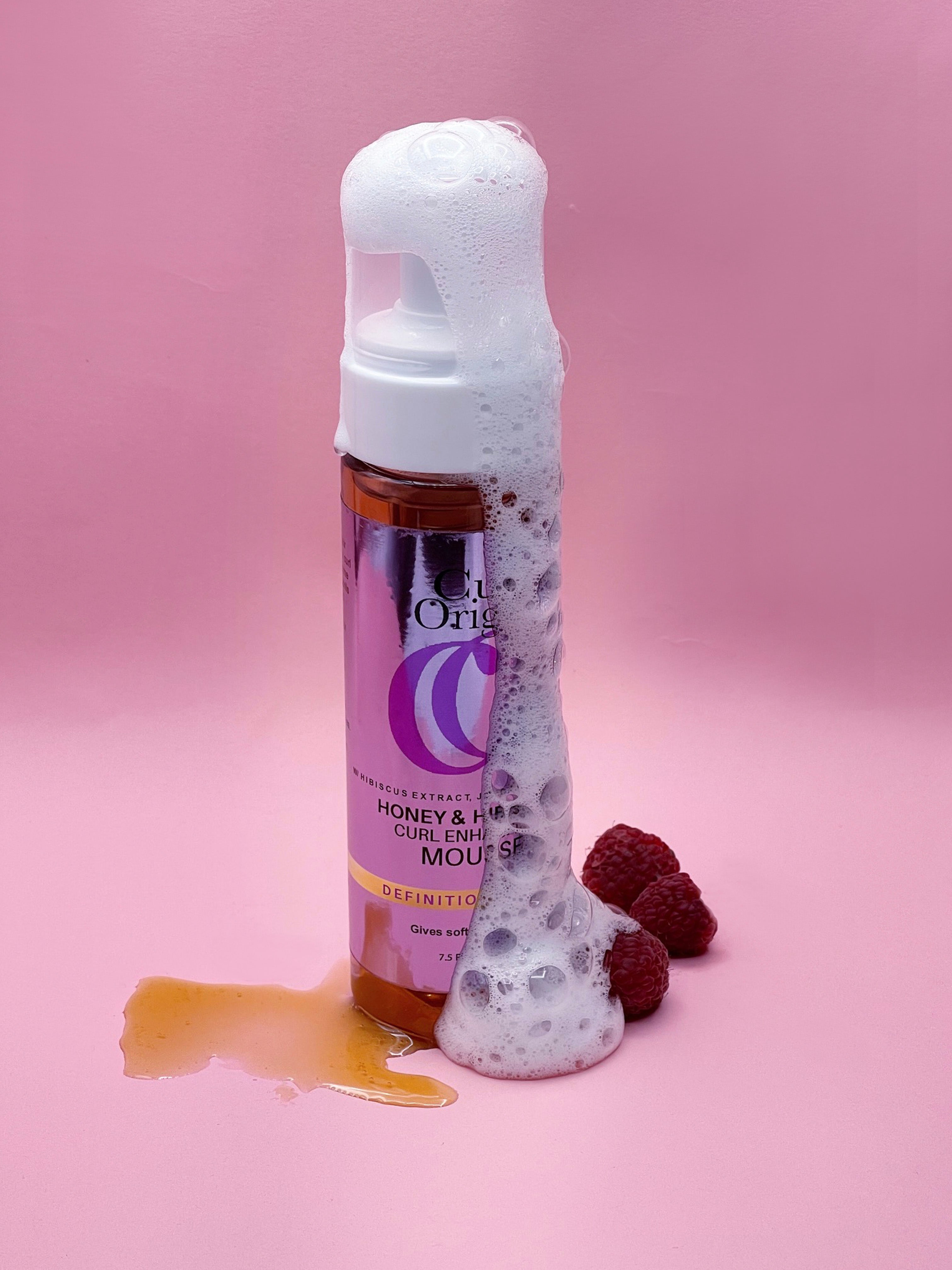 honey & hibiscus curl enhancing mousse
