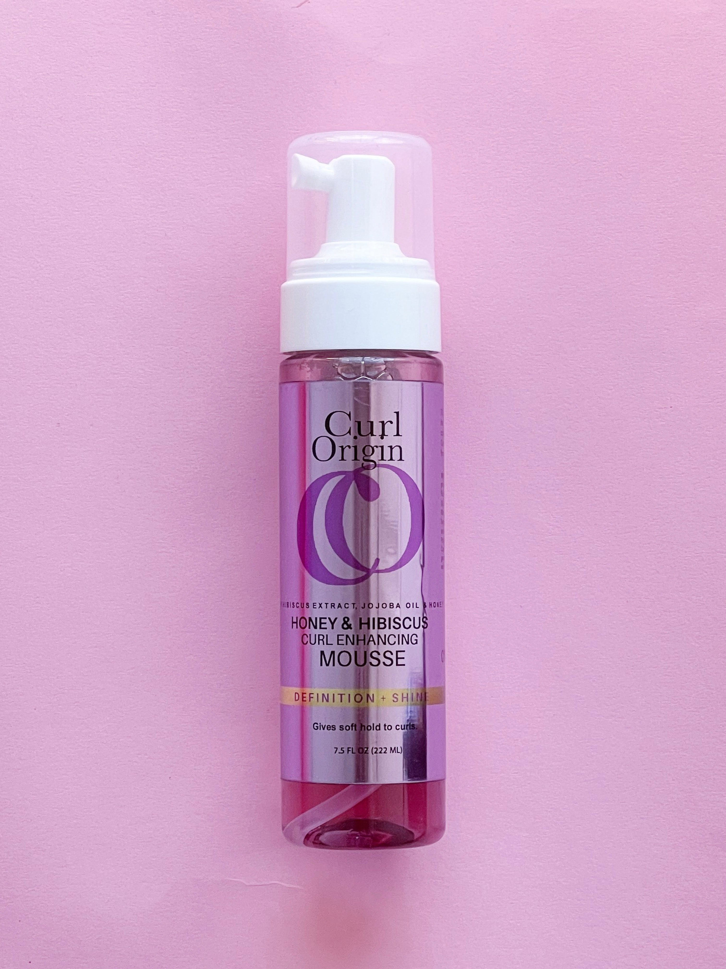 honey &amp; hibiscus curl enhancing mousse