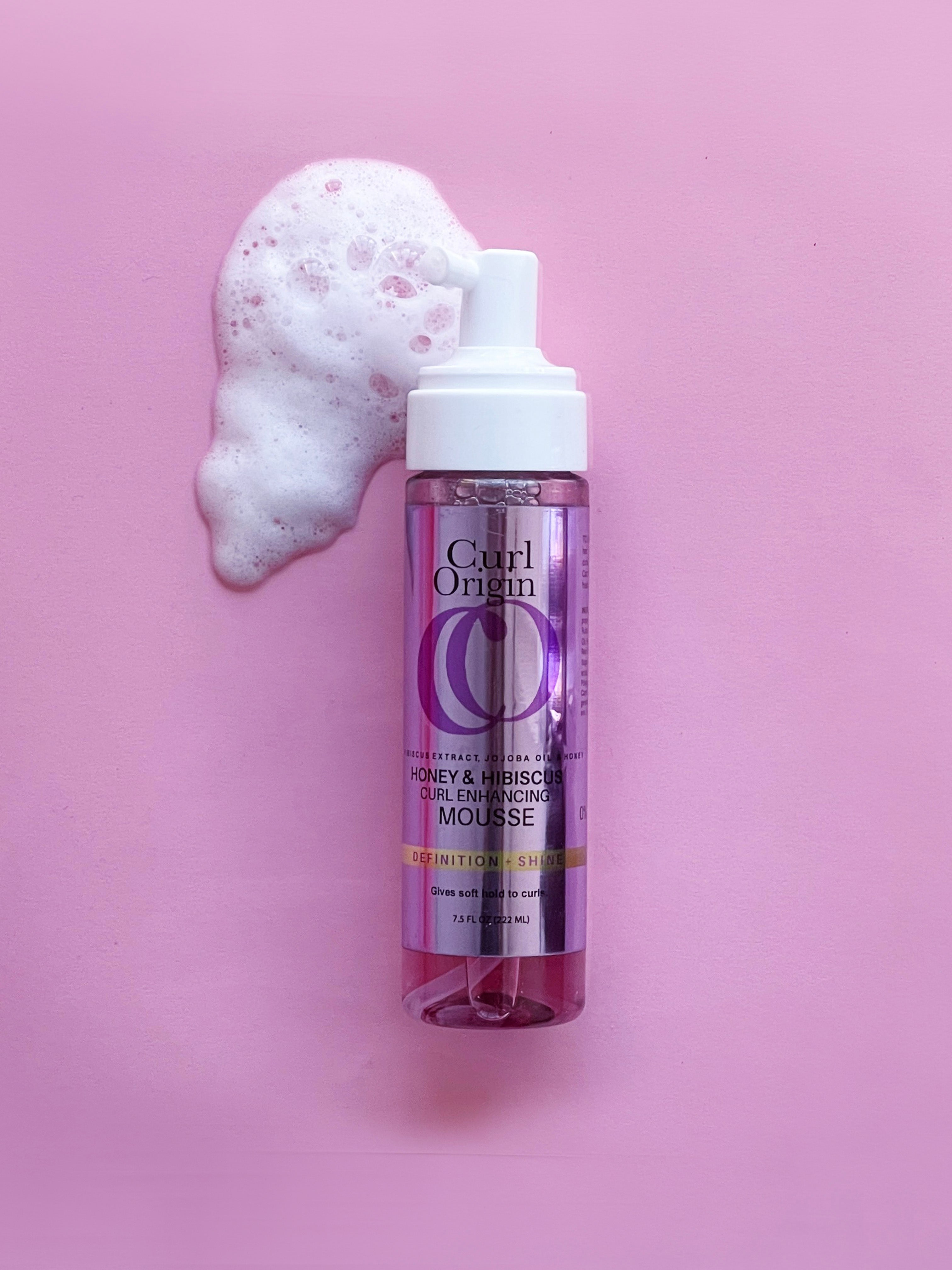 honey & hibiscus curl enhancing mousse