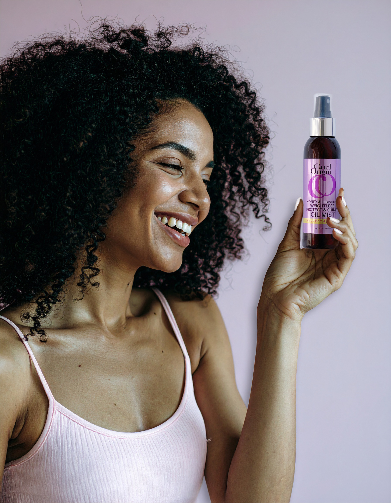 honey &amp; hibiscus weightless protect &amp; shine oil mist
