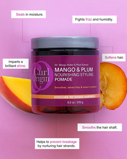 mango &amp; plum nourishing styling pomade