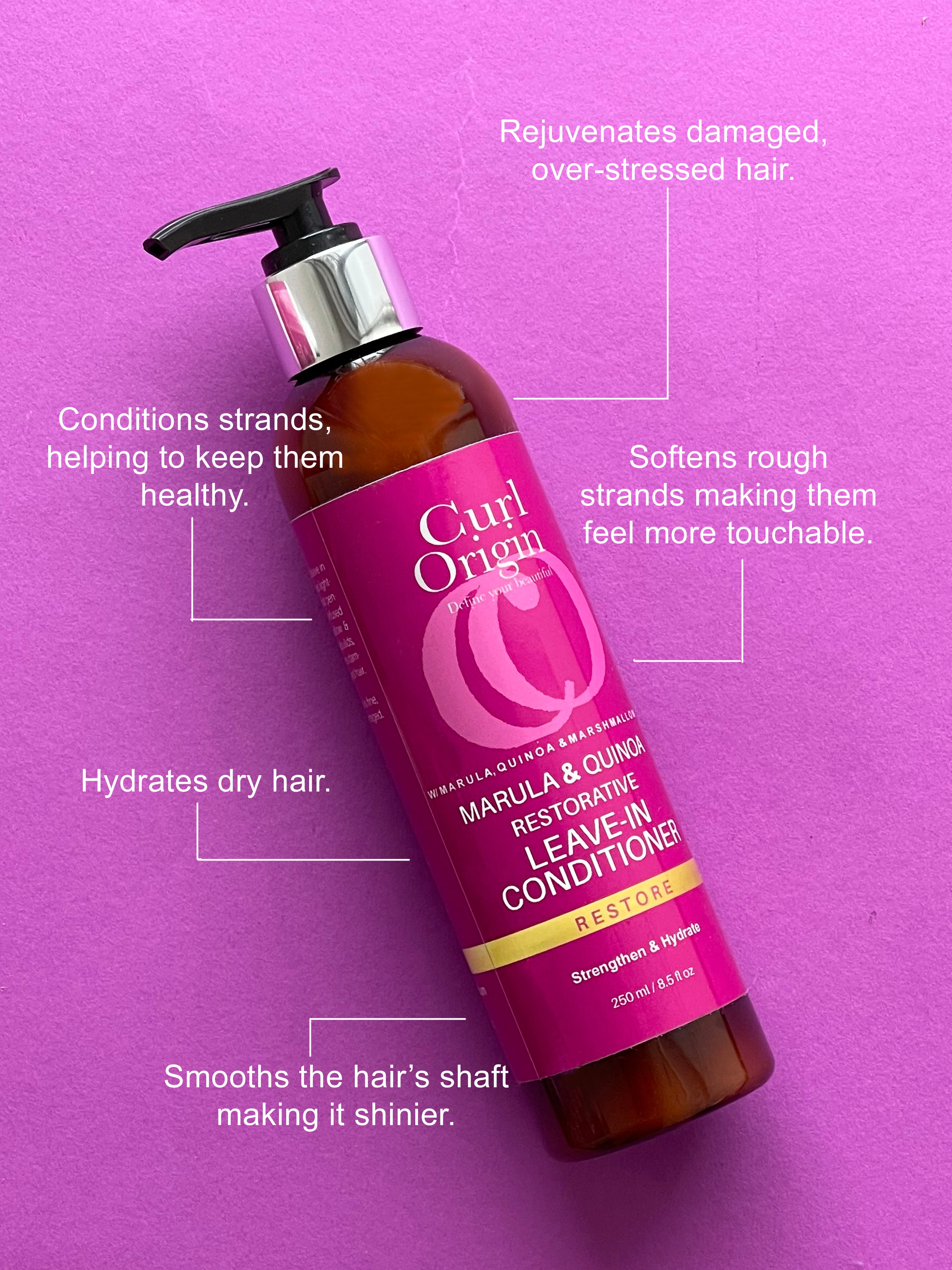marula &amp; quinoa restorative leave-in conditioner