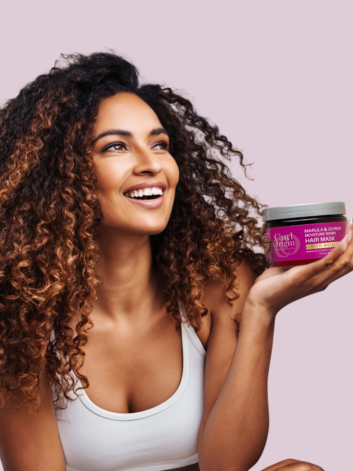 marula &amp; quinoa moisture mania hair mask