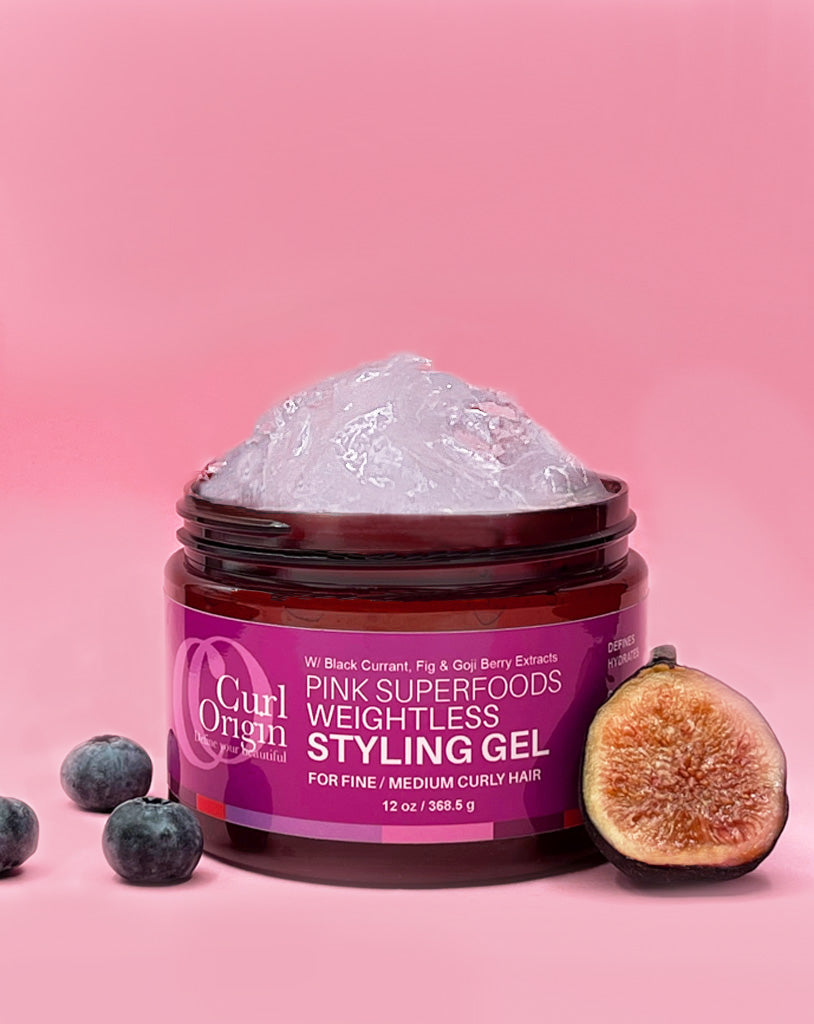 pink superfoods weightless styling gel