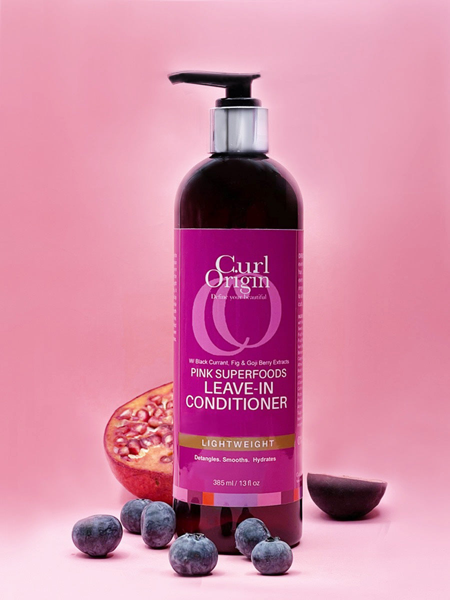 pink superfoods leave-in conditioner