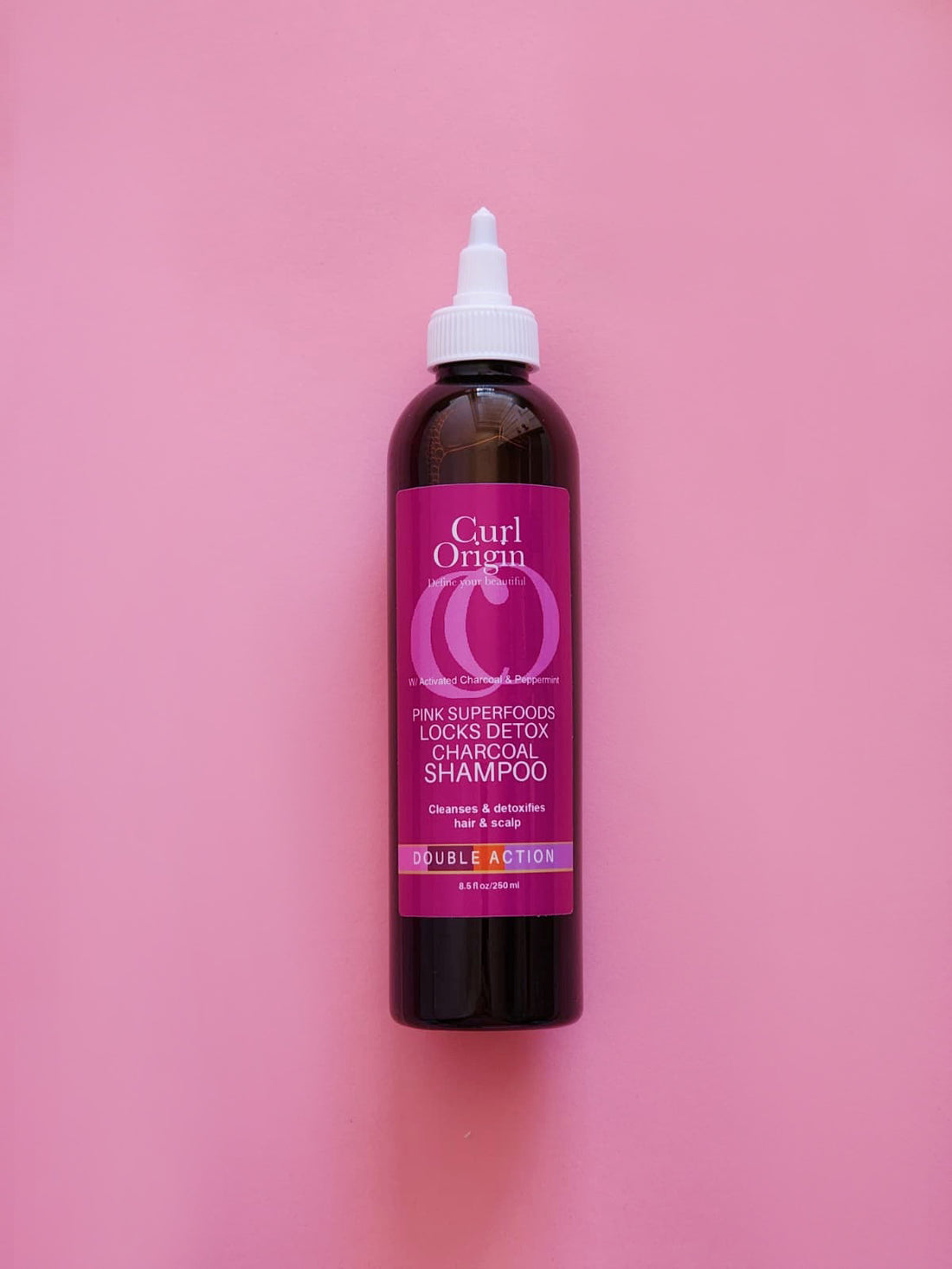 pink superfoods locks detox charcoal shampoo
