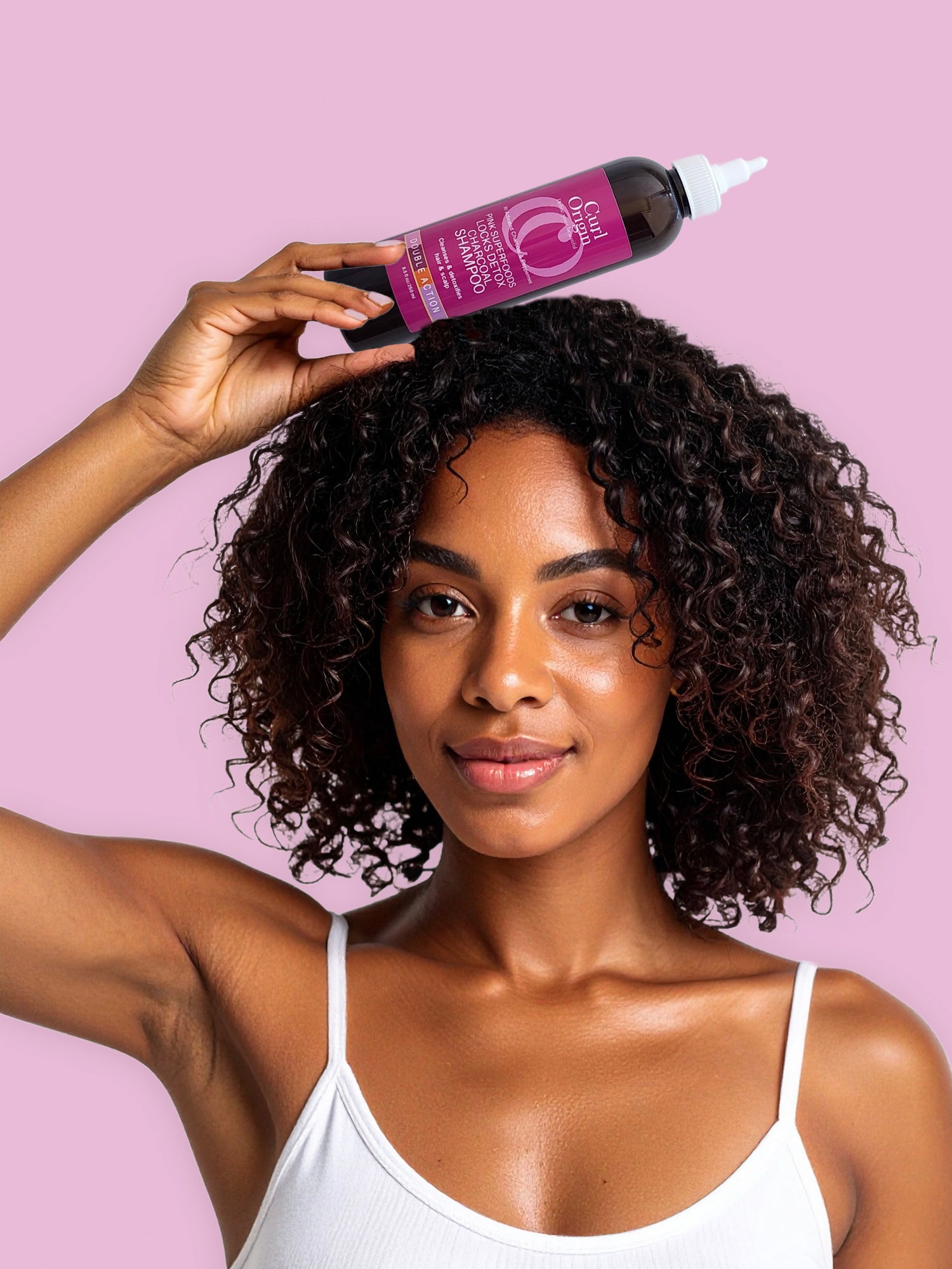 pink superfoods locks detox charcoal shampoo
