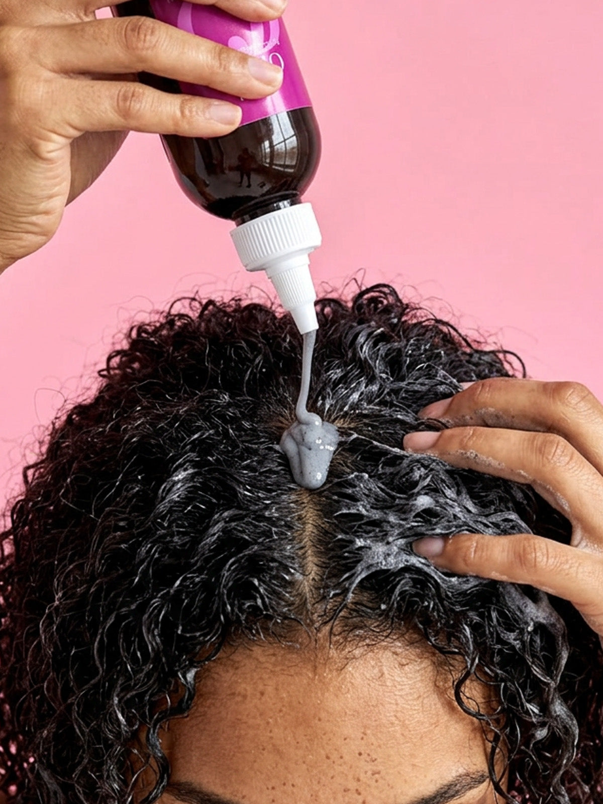 pink superfoods locks detox charcoal shampoo