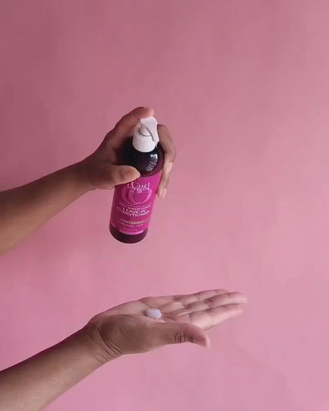 pink superfoods leave-in conditioner