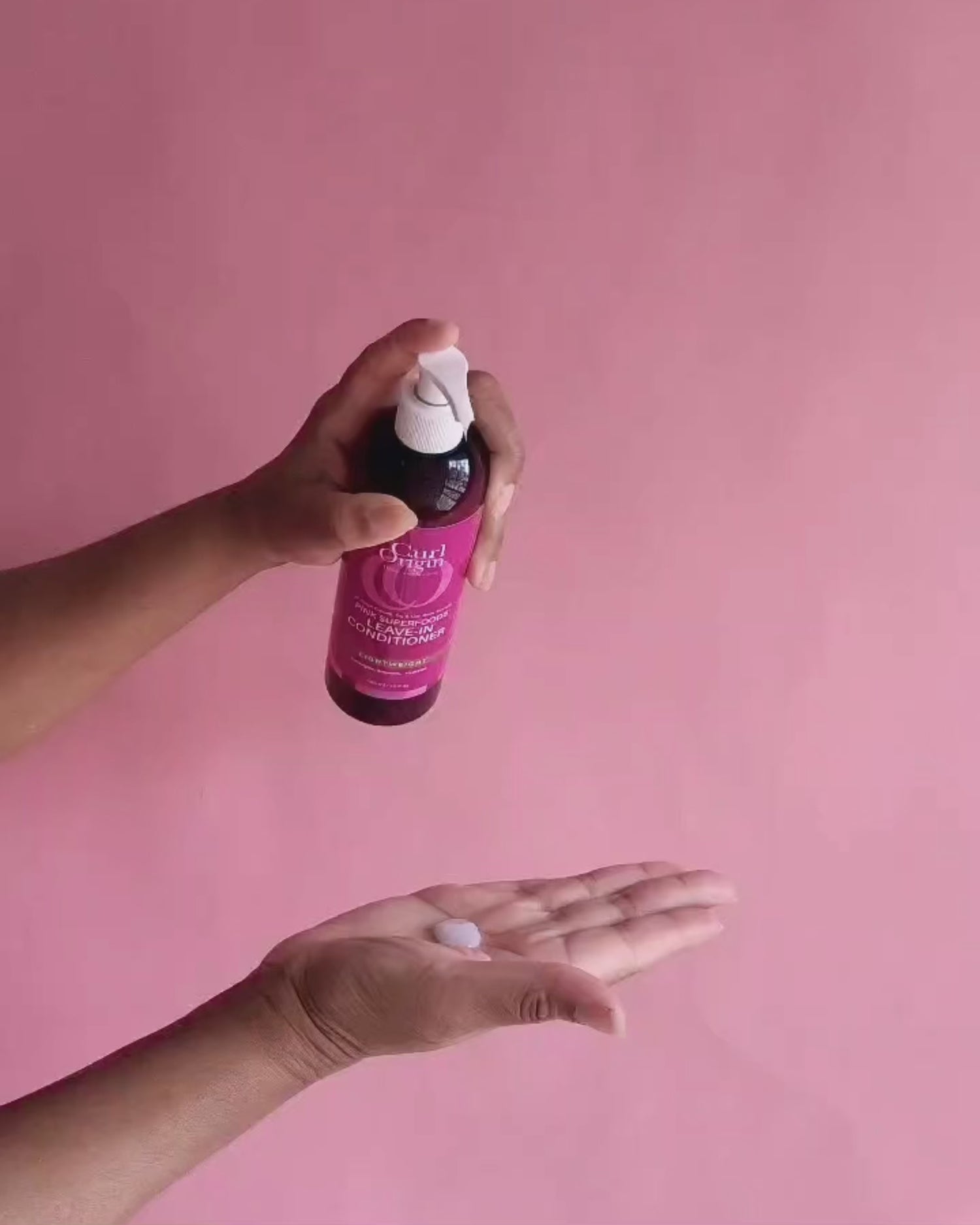 pink superfoods leave-in conditioner