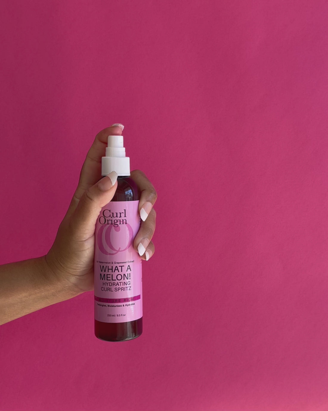 what a melon! hydrating curl spritz