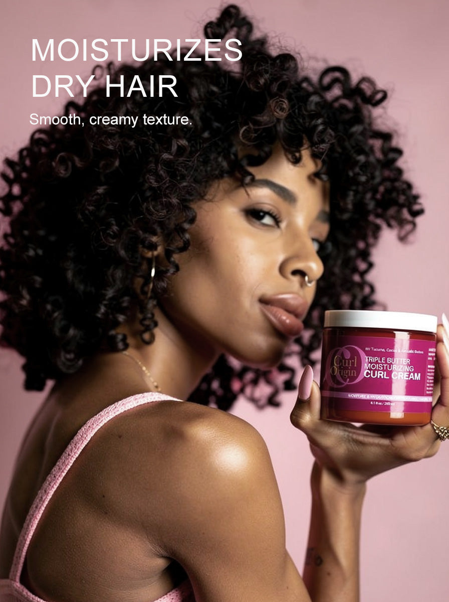 triple butter moisturizing curl cream