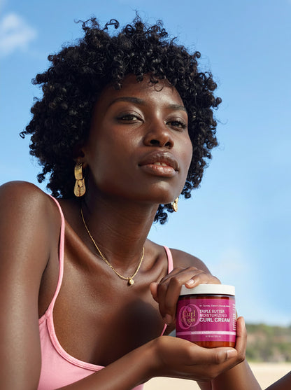 triple butter moisturizing curl cream
