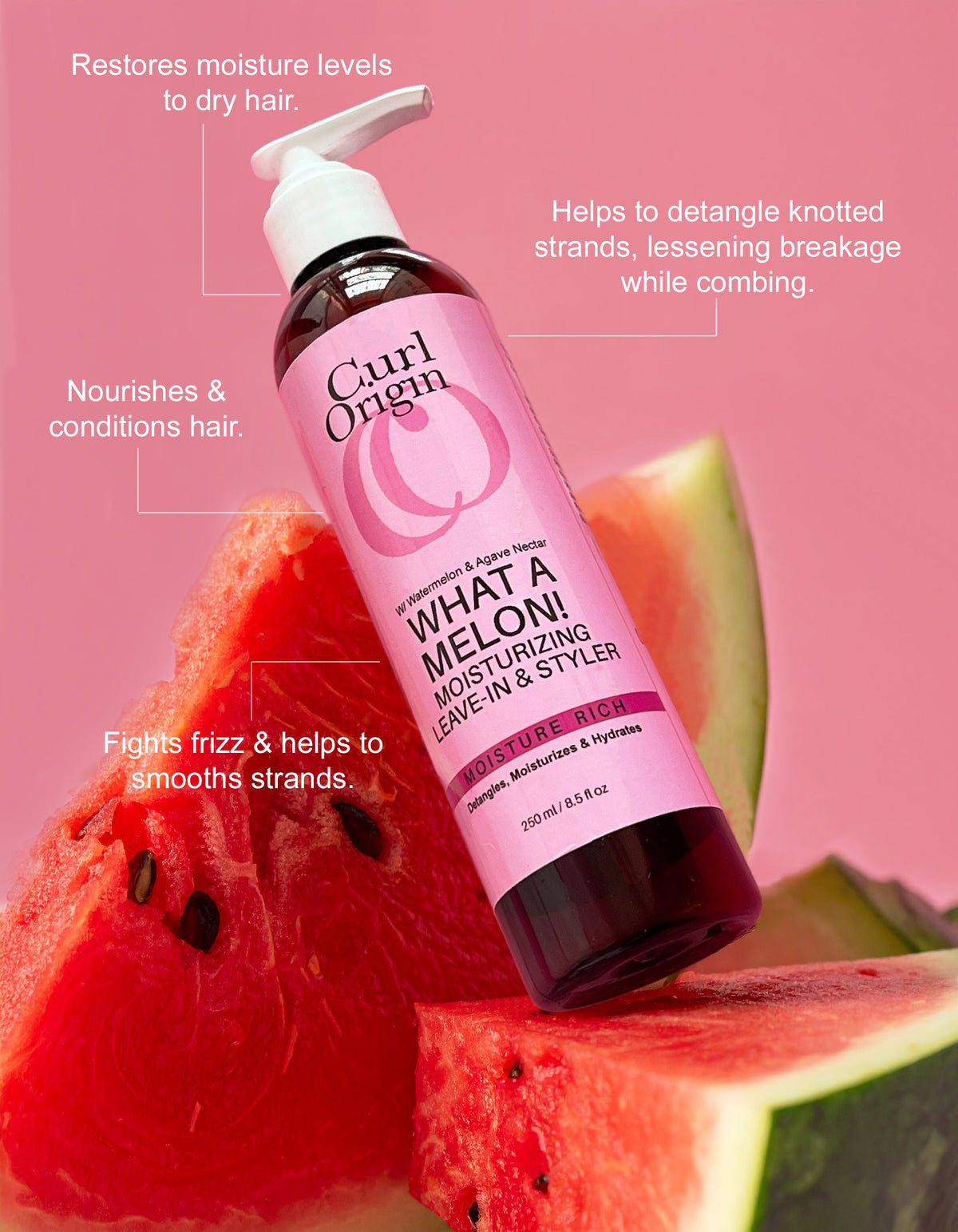 what a melon! moisturizing leave in &amp; styler