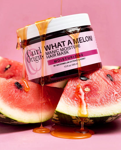 what a melon! manic moisture hair mask