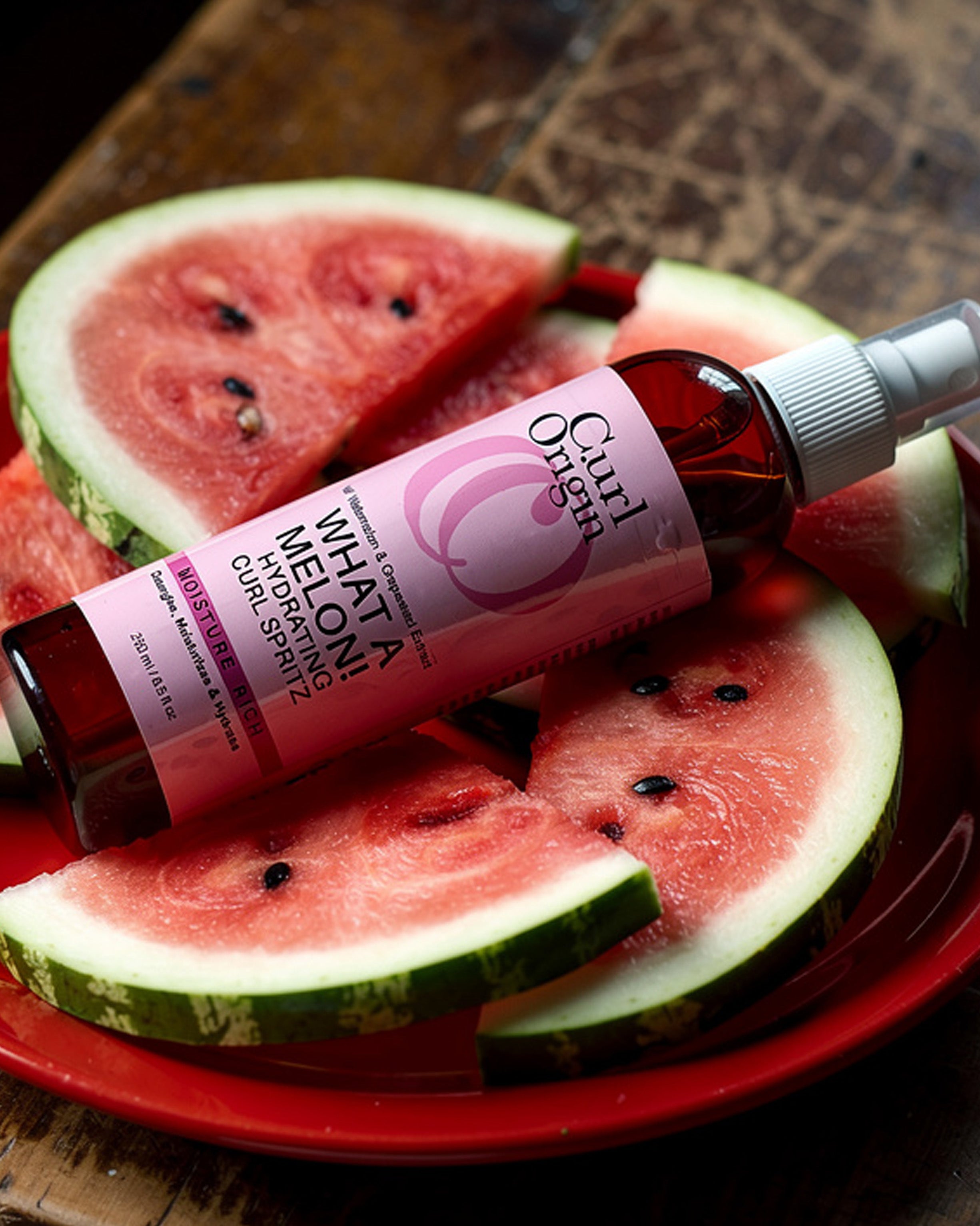 what a melon! hydrating curl spritz
